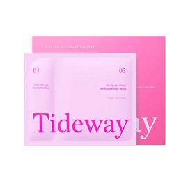 TIDEWAY Self-Heating Steam Hair Mask – Deep Repair for Damaged, Frizzy Hair | 5D Hyaluronic Acid + Triple Keratin | Fast Salon-Level Care in 5 Mins