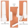 Ciieeo 5pcs Essential Oil Aromatherapy Tubes White Empty Refillable Design