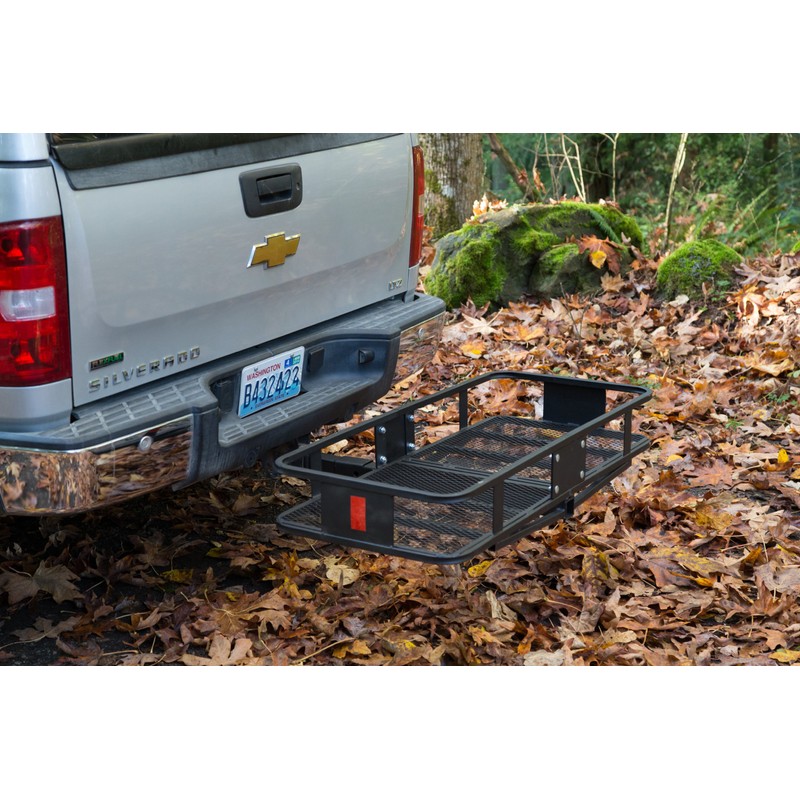 Heininger HitchMate CargoLoad Mounted Cargo Carrier 2" Receiver, Black, Large