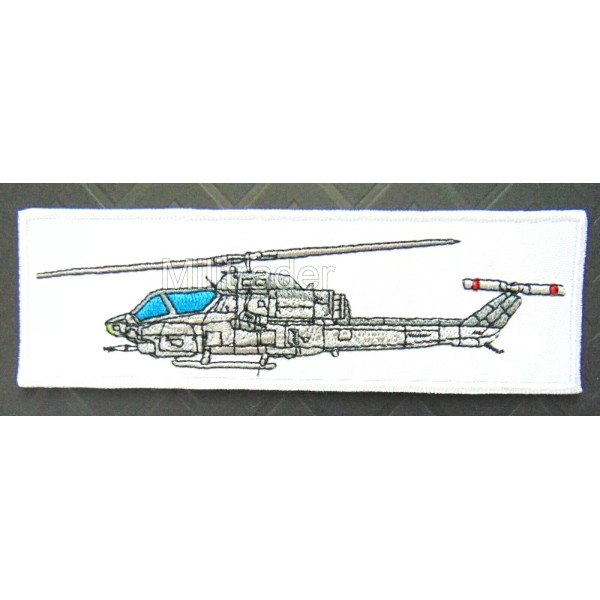 Unbranded Bell AH-1W Super Cobra 1 Helicopter Aircraft Embroidered Plane
