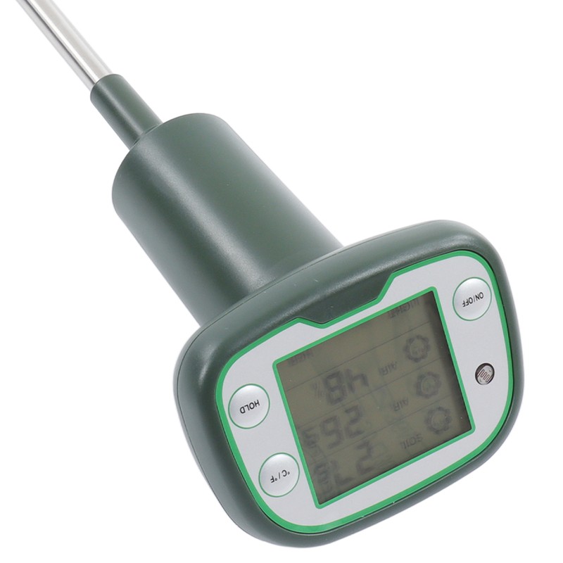 Soil Moisture Meter Air Temperature Humidity Detector Digital Plant Environment