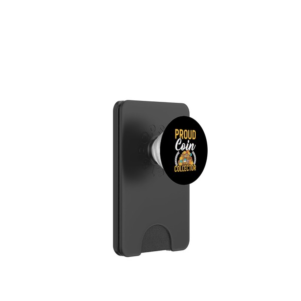 Coin Collector Numismatist Currency Coin Collecting PopSockets PopWallet for MagSafe
