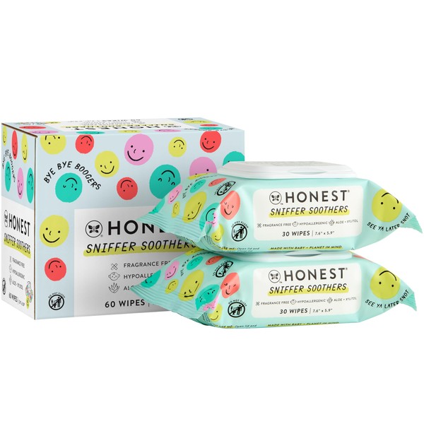 The Honest Company The Honest Company Plant-Based Snot Removing Wipes