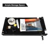 Frassie 17 Inch Under Desk Pull-Out Drawer with Lock Office