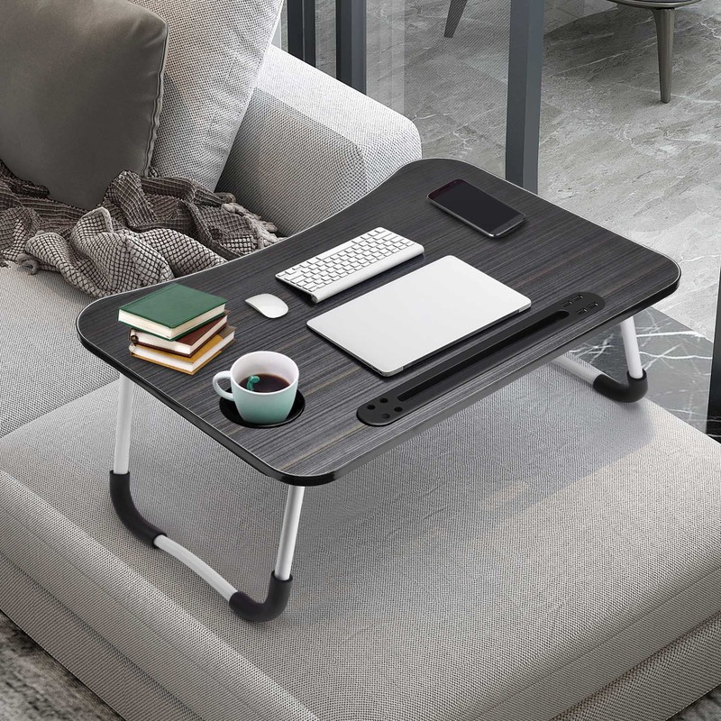 Slendor Laptop Desk Foldable Bed Table Folding Breakfast Tray Portable