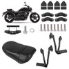 NANSENJPMP Passenger Pillion Seat and Passenger Footpeg Mount Kit for