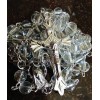 Catholic Clear Glass 5 Decade Rosary