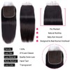 4x4 Lace Closure Bresilienne Cheveux Humain Closure Bresilienne Lisse Straight