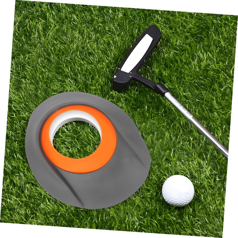 Outanaya 2pcs Portable Golf Putting Cup Training Aid Practice Accessory