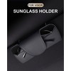 fccairms Sunglasses Holder for Car, Universal Glasses Case for Car