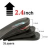 footinsole Air up Height Increase Elevator Shoe Heels Inserts for