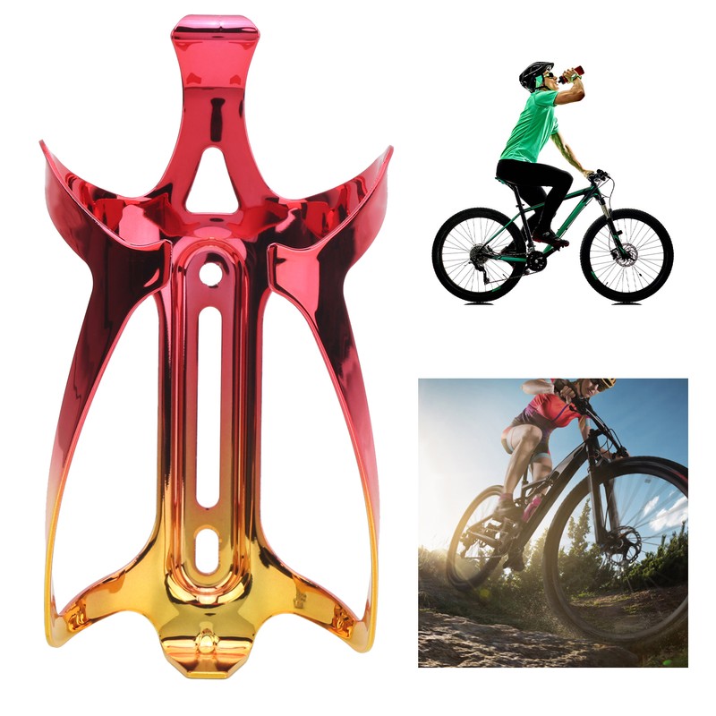 Aluminum Alloy Mountain Bike Water Bottle Holder Cage Bottle Secure