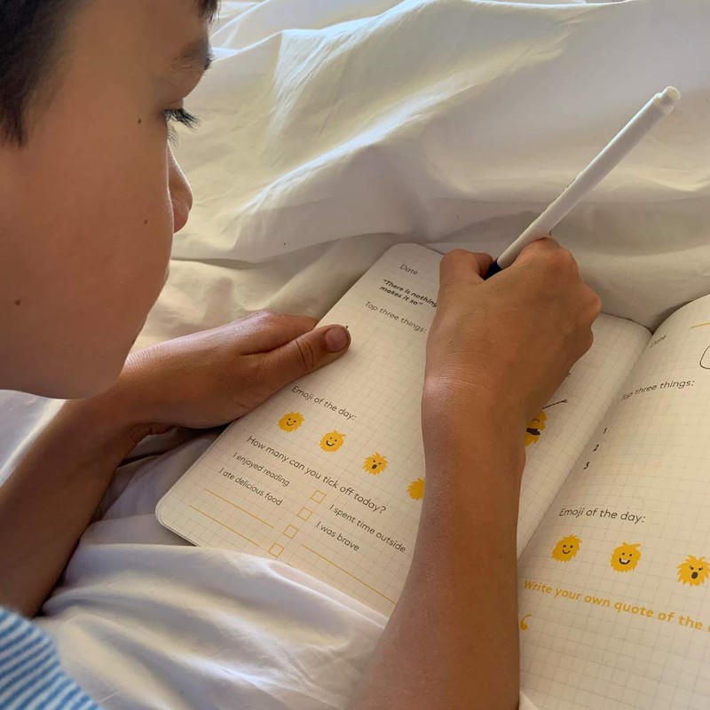 HappySelf Kids Journal - Daily Diary for Kids Aged 6-12,