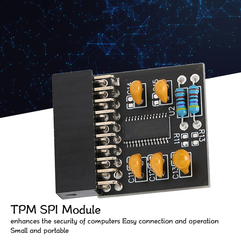 TPM 2.0 Encryption Security Module 20Pin LPC Pro TPM2.0 Safe