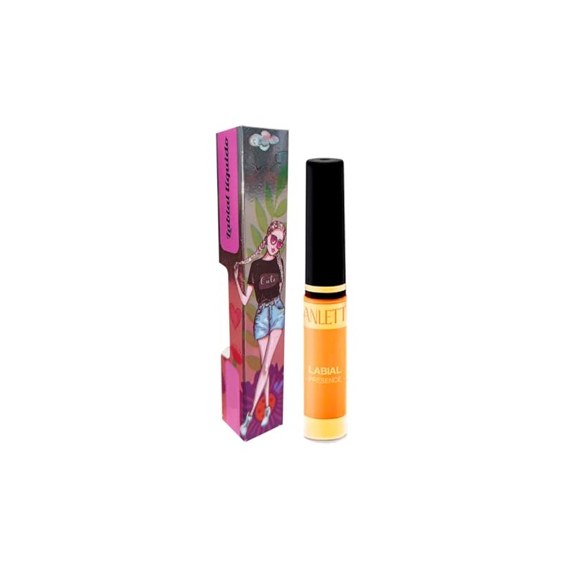 Kit labial indeleble Anlett con 6 piezas #6 multicolor cont.