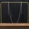 Tiparts 30 Feet Stainless Steel Ball Chains Necklace with 20pcs