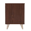 SEI Furniture Oren Bedside Table w/ Drawers, Brown
