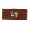 Wooden LED Clock Home Bedroom Brown Digital Alarm Clock with