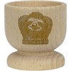 Azeeda 'Relaxing Sloth' Wooden Egg Cup (EC00029638)