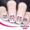 Whats Up Nails - Christmas Nail Vinyl Stencils 4 pack
