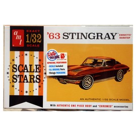 AMT 1963 Chevy Stingray Corvette 1:32 Scale Model Kit