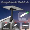 Starlink Gen 3 Mount, 360° Adjustable Starlink Short Wall Mount