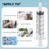 MKUCCD 30PCS 5ml Bulk Plastic Syringes without Needle with Measuring