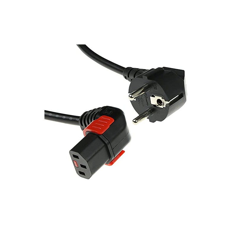 C13 IEC Lock+ Angled Power Cable IEC IEC Cable 1