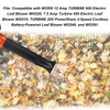 Flat Nozzle for WORX TURBINE Soffiatore Ugello Electric Leaf Blower,