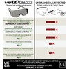 voltX 'OVERSPECS' Large Size, Industrial Safety Over Glasses - UKCA