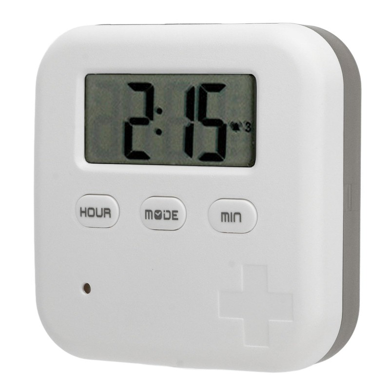Box, Portable with Timer Smart Medication Organizer with Bell Vibration