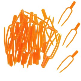 YFFSFDC Plant Support, Gardening Clips, Set of 100, Plant Clips, Convenient Clips, for Gardening, Plant Fixing Clips, Watermelon, Strawberries, Securing Forks for Agriculture, Clips, Gardening Tools, Attracting Work, Gardening, Agricultural Use