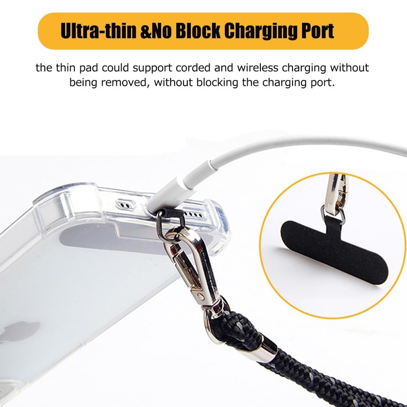 Turkalla Phone Tether Tab, 1 Pieces Adjustable Phone Wrist Strap