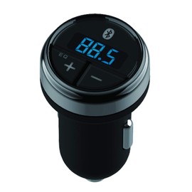 Kashimura NKD-212 Bluetooth FM Transmitter, Full Band, Equalizer Function, Compact Design, Compatible with 12V/24V Vehicles