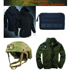 Antrix 2 Pack 9 11 Never Forget Memorial 911 Tactical Patch with Hook & Loop Fastener American DIY Decorative Patch for Army Clothes Uniform,Tactical Backpack,Outdoor Activity -3.5 X 3.25