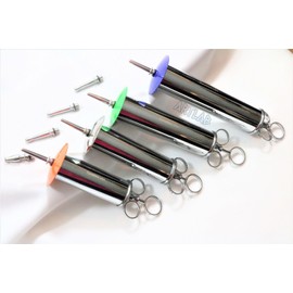 4 Pc Premium 3,4,6,8oz Ear Syringe Wax Remover Veterinary Instruments ( Cynamed )