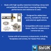 SISI UK Heavy Duty Rack Bolt Door Lock Security Kit
