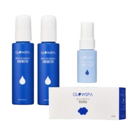 glow spa 2 cans of Glow Spa Sebum Clear (20 servings) + Posom Posom + Azulan Gel / 글로우스파 세범클리어2통(20회분)+뽀솜뽀솜+아줄렌젤