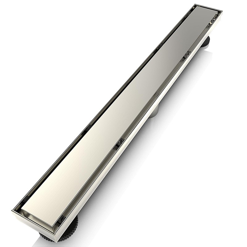 WEBANG 24 Inch Linear Shower Drain Rectangular Floor Drain with