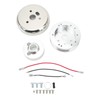 Steering Wheel Hub Adapter Polished 5 and 6 Hole Strong