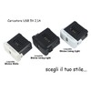 2 USB Charging Modules 5V 2.1A Compatible with Bticino Living