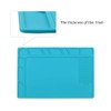 Heat Resistant Soldering Mat, 500℃ Heat Resistant Multipurpose Work Soldering