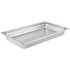 Winco 2.5-Inch Deep Full-Size Anti-Jamming Steam Table Pan, 25 Gauge,