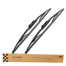 AUTOBOO Replacement for Jeep Wrangler Front Windshield Wiper Blades 2007-2017- Wiper Blade 15 +15 inch (Set of 2)