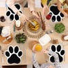 50Pcs Puppy Paw Print Party Plates Dog Themed Paper Plates