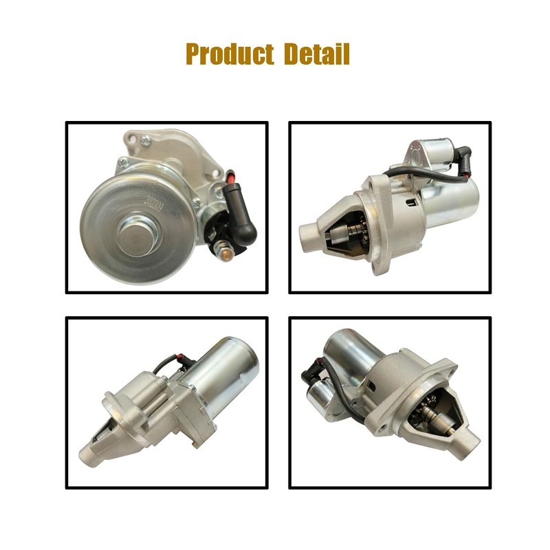 Risetosun Starter Motor Replacement for Ho-nda GX340 GX390 Harbor Freight