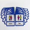 Lilias Pronouns English Grammar Double-Side Learning Flash Cards - 18