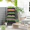 Homdox 5-Tier Elevated Garden Bed- Freestanding Vertical Raised Bed for