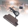 Acoustic Guitar Pickup Hole Free Volume Tone Control Dual Coil