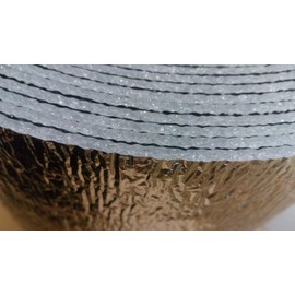 IES Reflective Foam Core Insulation Barrier Pipe HVAC Duct Wrap (24"x25') R8